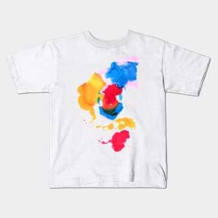 colour splatter Kids T-Shirt